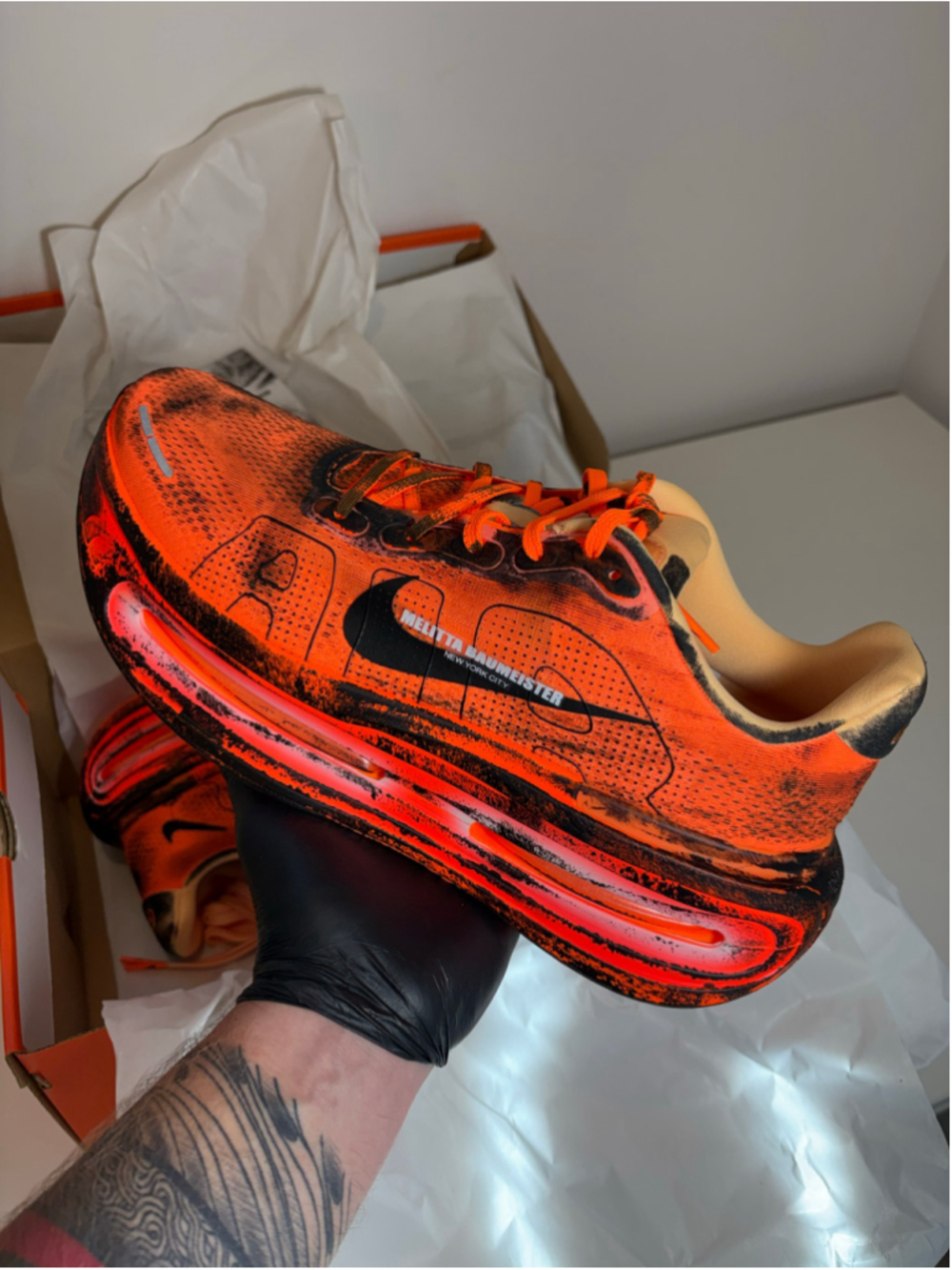 Nike Vomero Premium Melitta Baumeister Total Orange 12 Men’s 13.5 w - IQ7166-800